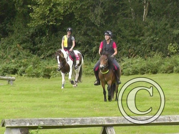 Anna and Julia pony swap