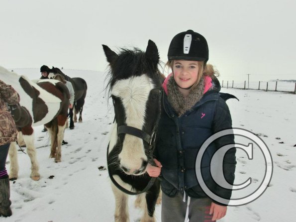 Libby and Willow posing