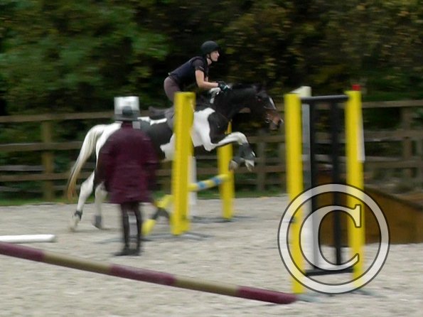 Anna and Ghost jump lesson (2)