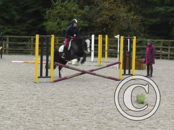 Lauren and Jess jump lesson (3)
