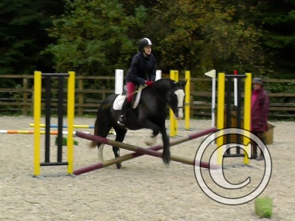 Lauren and Jess jump lesson (4)