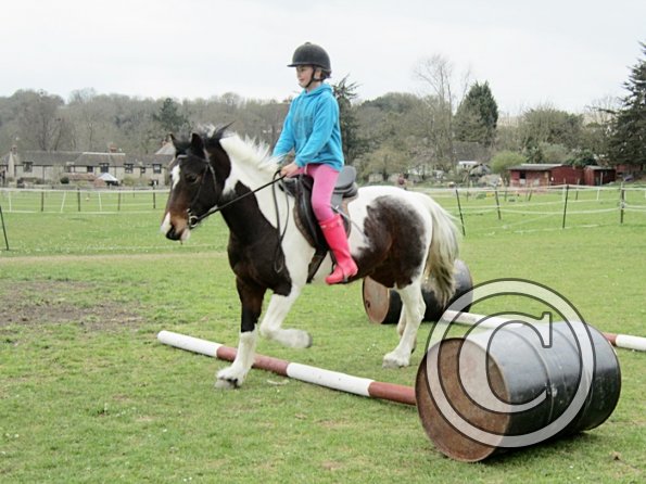 Chloe first lesson on Lizzy (6)