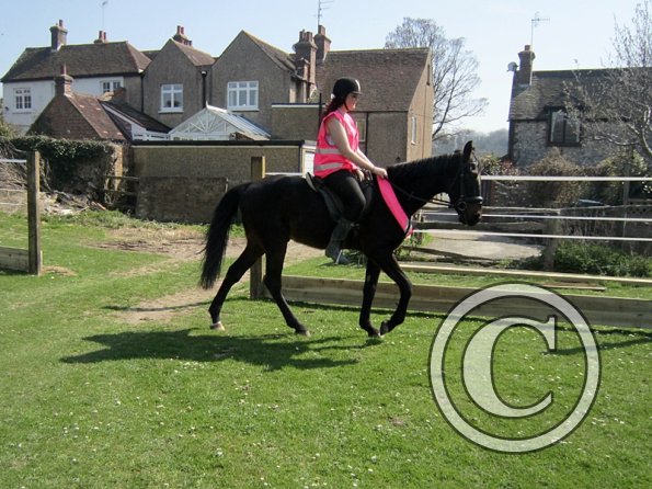 Scarlett riding Fluke (4)
