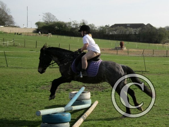 Alice riding Dixie (10)