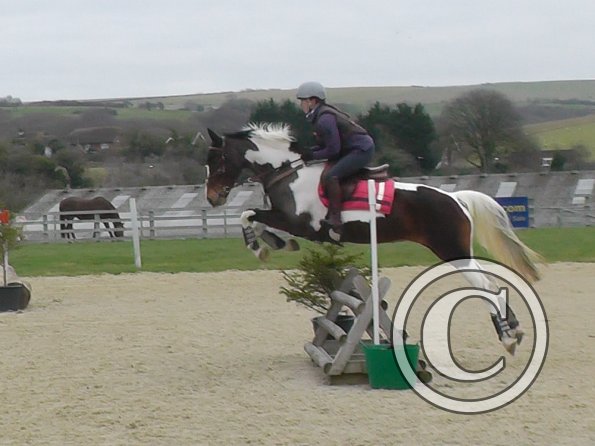 Rebecca and Ghost jump