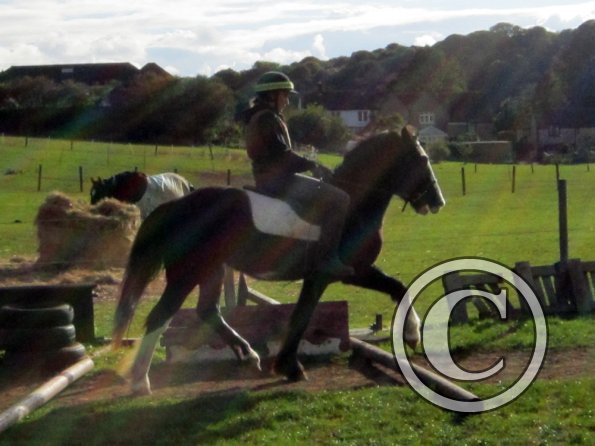 Anna second ride on Jessie (12)