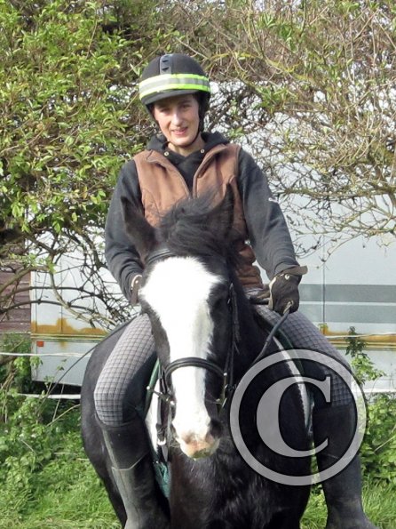 Anna second ride on Jessie (15)