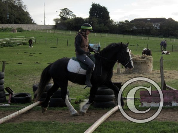 Anna second ride on Jessie (5)