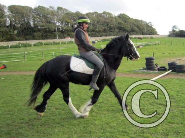 Anna second ride on Jessie (7)