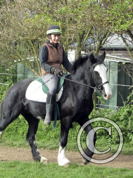 Anna second ride on Jessie