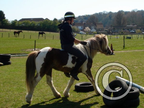 Anna riding first time (2)