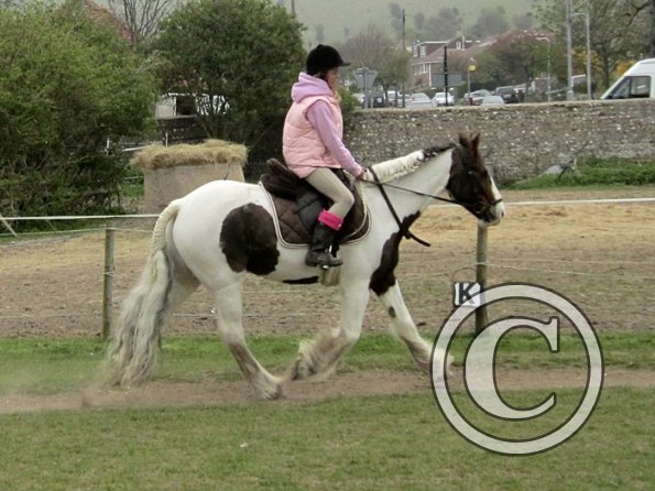 Libby on Lancelot (2)