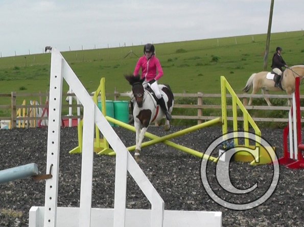 Jodie and Tilly jumping (1)