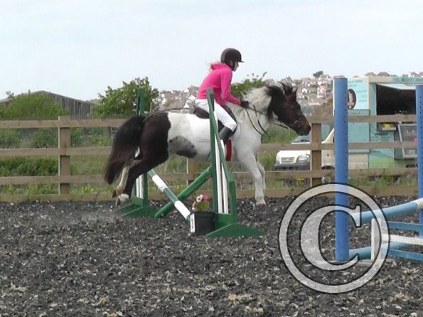 Jodie and Tilly jumping (2)