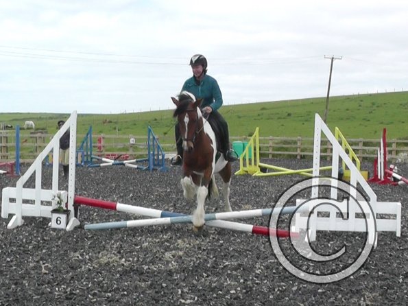 Shelley and Lottie jumping (1)