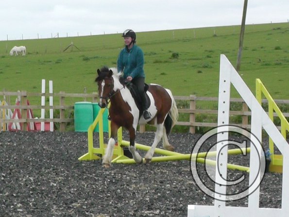 Shelley and Lottie jumping (3)