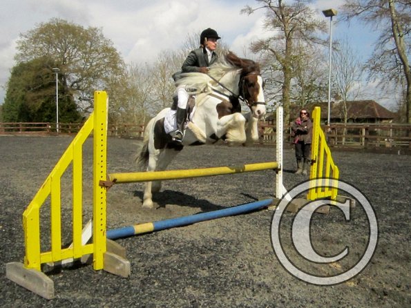 Lance Anna warm up jump