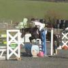 Jessie and Verity jumping
