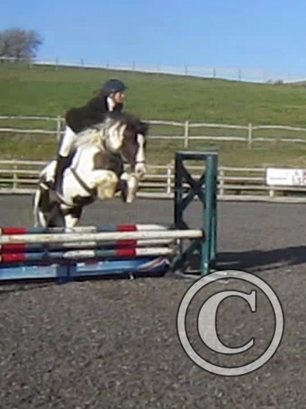 Lance and Anna jumping