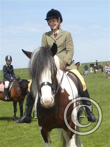 Anna and Lucy posing