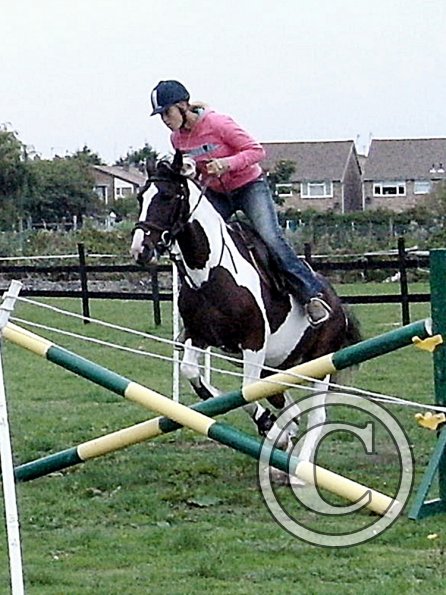 Nikki and Fee jumping