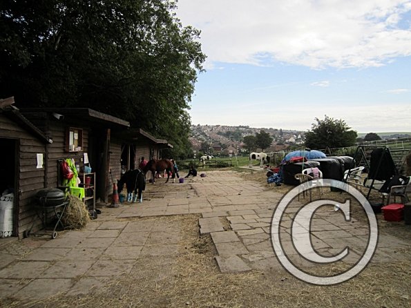 Preparations on the yard