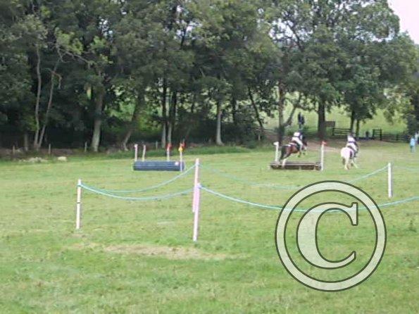 Team Anna and Daisy at speed