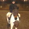 Winter dressage - Merlin &amp; Tilly